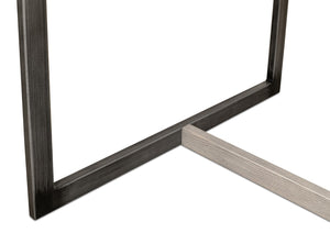 Sarreid Covet Side Table - Elegant Ivory Bianca Finish With Birch, Ash, And Mdf - Perfect For Any Space! Ivory  53671