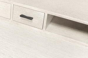 Sarreid Covet Desk - Elegant Ivory Bianca Finish Crafted From Birch, Ash & Mdf For A Stylish Workspace Upgrade Ivory  53673