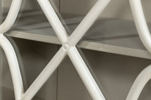 Sarreid Sonya Commode Antique White - Elegant Reclaimed Pine Storage Solution With Timeless Charm White  53677-3