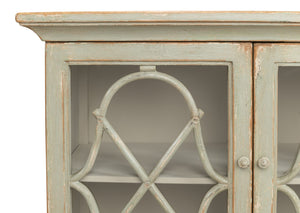 Sarreid Sonya Commode Sage - Stylish Reclaimed Pine Design In Elegant Sage Finish For Modern Bathrooms Green  53677-4