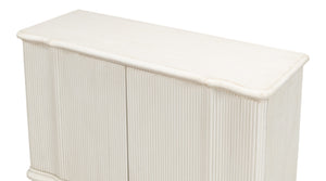 Sarreid Astrid Antique White Commode - Elegant Reclaimed Pine Entrance Storage For Timeless Home Décor White  53678-3