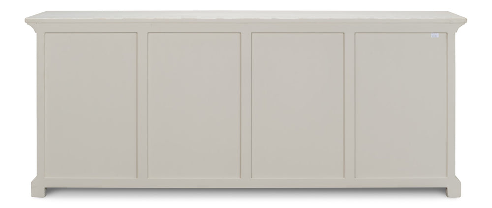 Sarreid Sonya Sideboard In Antique White - Rustic Reclaimed Pine Storage With Timeless Charm And Style White  53681-3