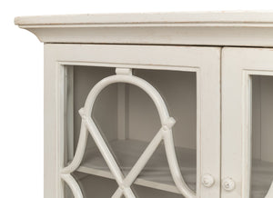 Sarreid Sonya Sideboard In Antique White - Rustic Reclaimed Pine Storage With Timeless Charm And Style White  53681-3