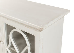 Sarreid Sonya Sideboard In Antique White - Rustic Reclaimed Pine Storage With Timeless Charm And Style White  53681-3