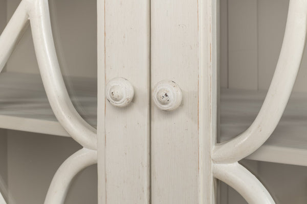 Sarreid Sonya Sideboard In Antique White - Rustic Reclaimed Pine Storage With Timeless Charm And Style White  53681-3