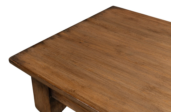 Sarreid Gabby Dining Table Brown - Rustic Reclaimed Pine Design For A Cozy, Elegant Dining Experience Brown  53682-2