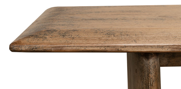 Sarreid Andre Bench Natural - Stylish Reclaimed Pine Seating For Rustic Home Decor & Eco-friendly Spaces Natural  53689