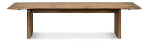 Sarreid Andre Bench Natural - Stylish Reclaimed Pine Seating For Rustic Home Decor & Eco-friendly Spaces Natural  53689