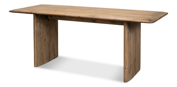 Sarreid Andre Dining Table Natural - Eco-friendly Reclaimed Pine Design For Stylish Dining Spaces Natural  53690