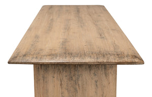 Sarreid Andre Dining Table Natural - Eco-friendly Reclaimed Pine Design For Stylish Dining Spaces Natural  53690