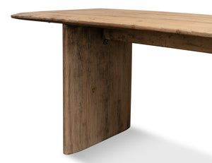 Sarreid Andre Dining Table Natural - Eco-friendly Reclaimed Pine Design For Stylish Dining Spaces Natural  53690