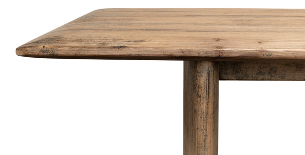 Sarreid Andre Dining Table Natural - Eco-friendly Reclaimed Pine Design For Stylish Dining Spaces Natural  53690