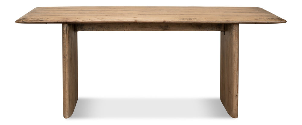 Sarreid Andre Dining Table Natural - Eco-friendly Reclaimed Pine Design For Stylish Dining Spaces Natural  53690