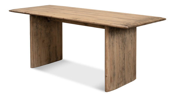 Sarreid Andre Dining Table Natural - Eco-friendly Reclaimed Pine Design For Stylish Dining Spaces Natural  53690