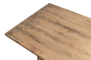 Sarreid Andre Dining Table Natural - Eco-friendly Reclaimed Pine Design For Stylish Dining Spaces Natural  53690
