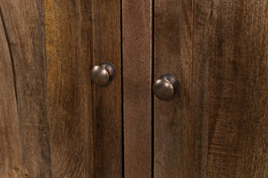 Sarreid Benedict Sideboard - Elegant Mango Wood With Rich Walnut Finish For Stylish Storage Solutions Brown  53699