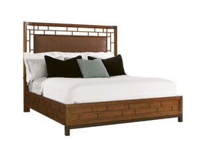 Lexington Tommy Bahama Home Paradise Point Bed - Embrace Island Living With Woven Rattan Elegance And Contemporary Charm Bali  536-134c