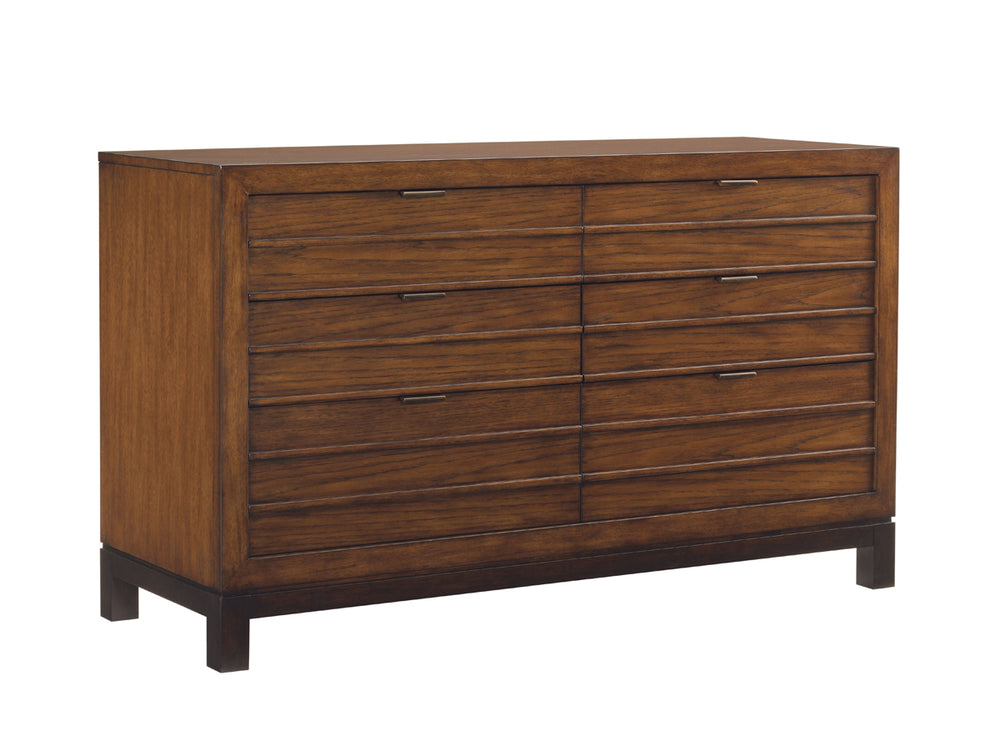 Lexington Tommy Bahama Home Palm Bay Dresser - Contemporary 6-drawer Storage Solution Inspired By Island Living And Luxury Design Bali  536-222