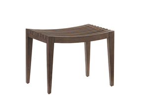 Lexington Tommy Bahama Home Pelham Bench - Embrace Casual Elegance With Comfortable Design, Driftwood Finish, And Stylish Appeal Smoke Gray  562-536