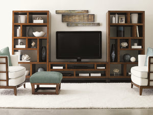 Lexington Tommy Bahama Home Pacifica Media Console: Elevate Your Space With Stylish Shelving And Contemporary Island Elegance Bali  536-909
