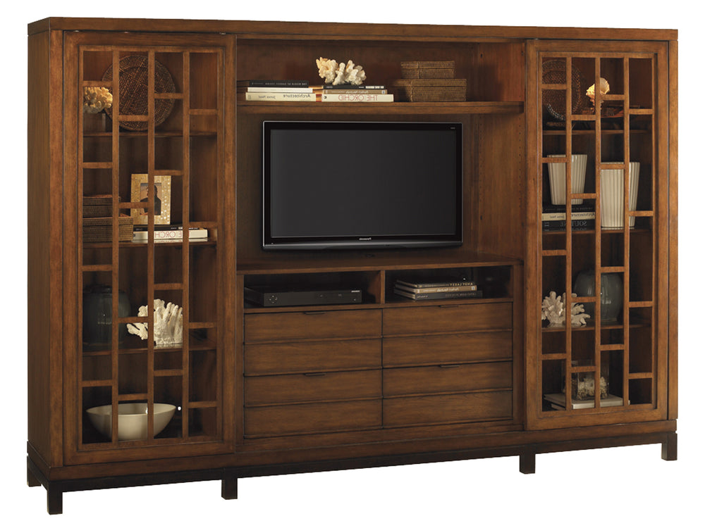 Lexington Tommy Bahama Home Point Break Entertainment Chest - Elevate Your Living Space With Contemporary Island-inspired Design Bali  536-912c