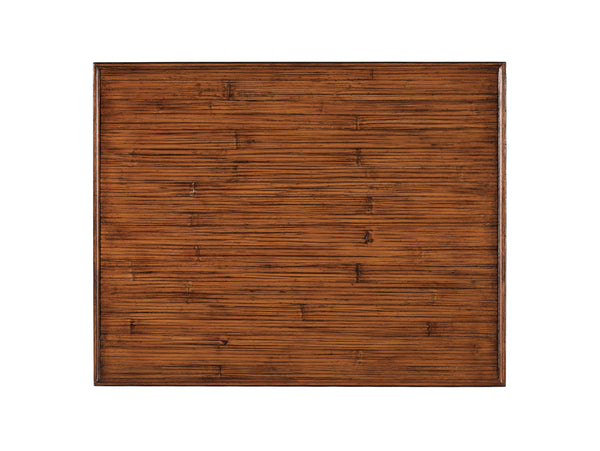 Lexington Tommy Bahama Home Ocean Club End Table – Contemporary Island Living With Crushed Bamboo Top And Distressed Metal Base Bali  536-941