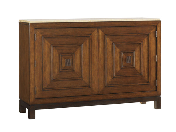 Lexington Tommy Bahama Home Jakarta Chest With Elegant Stone Top - Contemporary Island-inspired Design For Your Home Decor Bali  536-972c