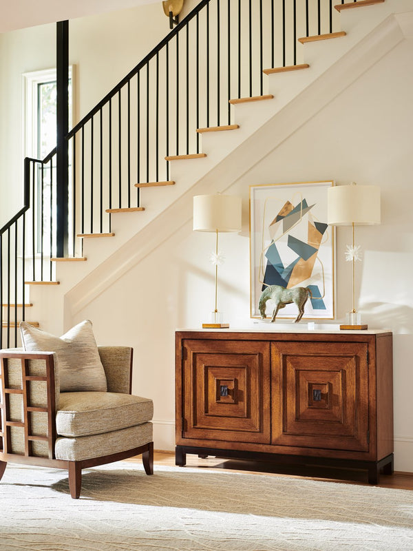 Lexington Tommy Bahama Home Jakarta Chest With Elegant Stone Top - Contemporary Island-inspired Design For Your Home Decor Bali  536-972c