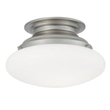 Clayton 12'' Wide 2-Light Flush Mount - Brushed Nickel 5370-BN-SO Norwell