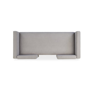 English Elm 50"ottoman Upholstered Bench with Bolster Pillows Fluted Wood Legs Bedroom Entryway W5325P426810