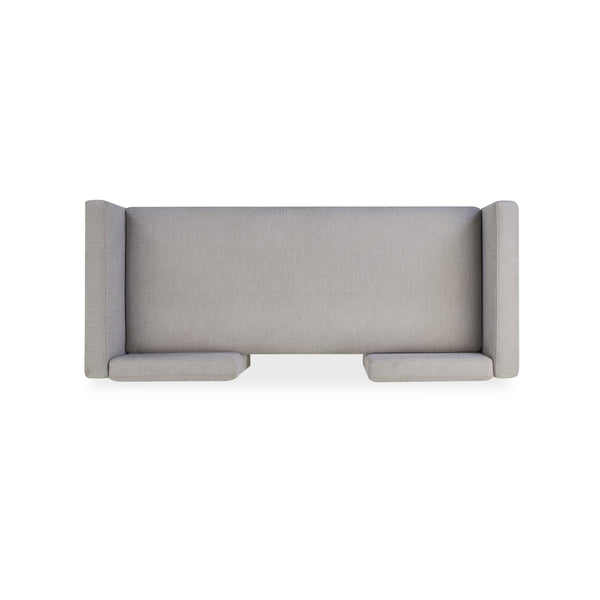 English Elm 50"ottoman Upholstered Bench with Bolster Pillows Fluted Wood Legs Bedroom Entryway W5325P426810