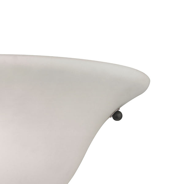 Thomas Lighting Tropea Tulip Glass Wall Sconce with Oil Rubbed Bronze Finish for Elegant Indoor Spaces 5371WS/10