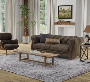 Feizy Rugs Percy Transitional Medallion Area Rug – Vintage-inspired, Durable, Machine Washable, Effortless Style Gray,Ivory Polyester,Cotton,Viscose Prc39pcfgryivyp00