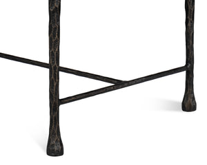 Sarreid Kings Road Bench Leather - Stylish Iron & Leather Design For Modern Home Décor And Comfort Red  53746