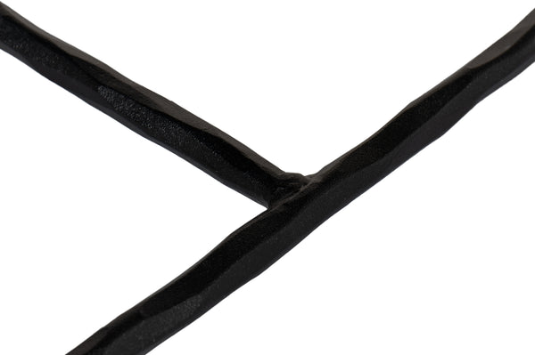 Sarreid Kings Road Bench - Elegant Iron Frame With Cozy Fabric Upholstery For Stylish Outdoor Seating White  53756