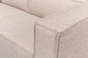 Sarreid Miles Sofa Fabric - Stylish Maple Linen Upholstery For Elegant Living Room Comfort And Durability Beige  53792