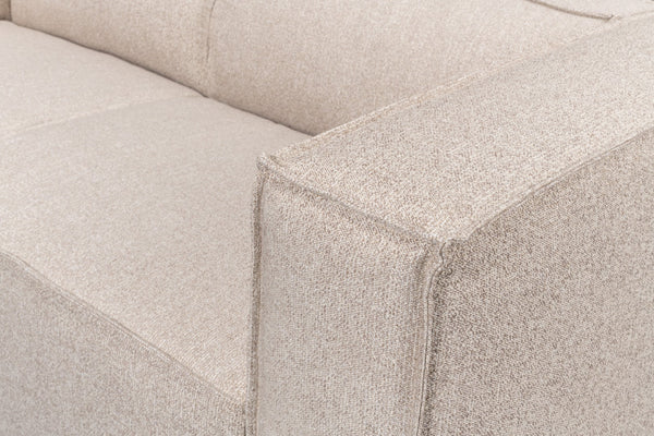 Sarreid Miles Sofa Fabric - Stylish Maple Linen Upholstery For Elegant Living Room Comfort And Durability Beige  53792