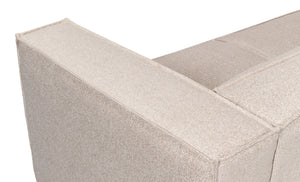 Sarreid Miles Sofa Fabric - Stylish Maple Linen Upholstery For Elegant Living Room Comfort And Durability Beige  53792