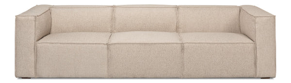 Sarreid Miles Sofa Fabric - Stylish Maple Linen Upholstery For Elegant Living Room Comfort And Durability Beige  53792