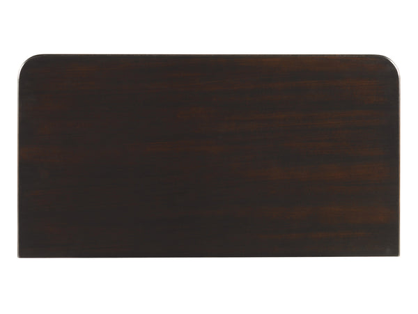 Lexington Tommy Bahama Home Orchid Nightstand - Elegant Ribbon Stripe Mahogany Design With Three Drawers For Chic Island Living Kona  537-621