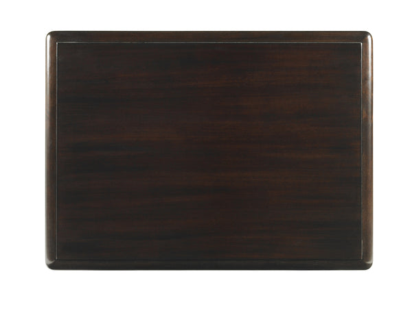 Lexington Tommy Bahama Home Haven Nightstand - Elegant Island Living With Woven Wicker Shelves And Exotic Mahogany Craftsmanship Kona  537-622