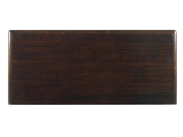 Lexington Tommy Bahama Home Black Sands Night Chest - Exquisite Ribbon Stripe Mahogany Design For Elegant Island Living Retreat Kona  537-625