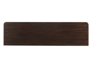 Lexington Tommy Bahama Home Palm Shores Buffet - Exquisite Ribbon Stripe Mahogany Design With Split Bamboo Doors & Elegant Storage Kona  537-852