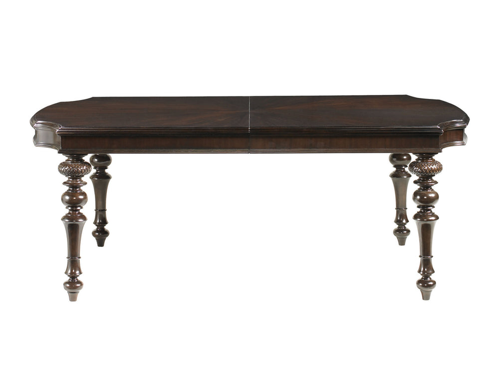 Lexington Tommy Bahama Home Islands Edge Dining Table - Exquisite British Colonial Design With Elegant Mahogany And Seating For Ten Kona  537-877
