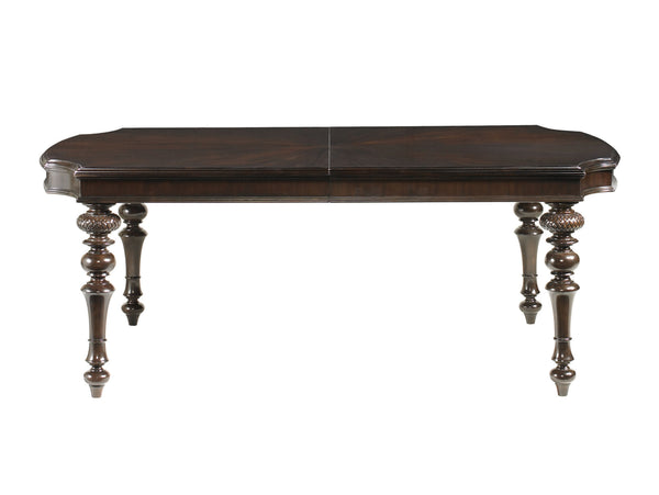 Lexington Tommy Bahama Home Islands Edge Dining Table - Exquisite British Colonial Design With Elegant Mahogany And Seating For Ten Kona  537-877