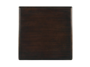 Lexington Tommy Bahama Home Black Sands Lamp Table - Elegant Ribbon Stripe Mahogany Design With 3 Intriguing Drawers For Storage Kona  537-956