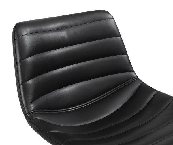 OSP Home Furnishings Araceli Height Adj Stool  - Set of 2 Black