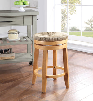 OSP Home Furnishings 26" Swivel Stool  - Set of 2 Natural