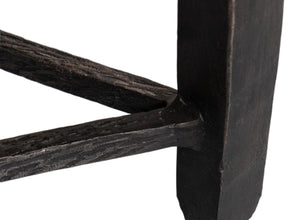 Sarreid Mykos Square Coffee Table – Elegant Iron Frame With Stunning White Banswara Marble Top Design Unknown  53806