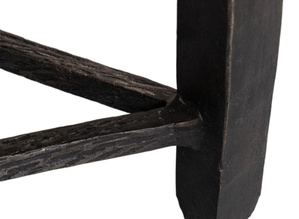 Sarreid Mykos Square Coffee Table – Elegant Iron Frame With Stunning White Banswara Marble Top Design Unknown  53806